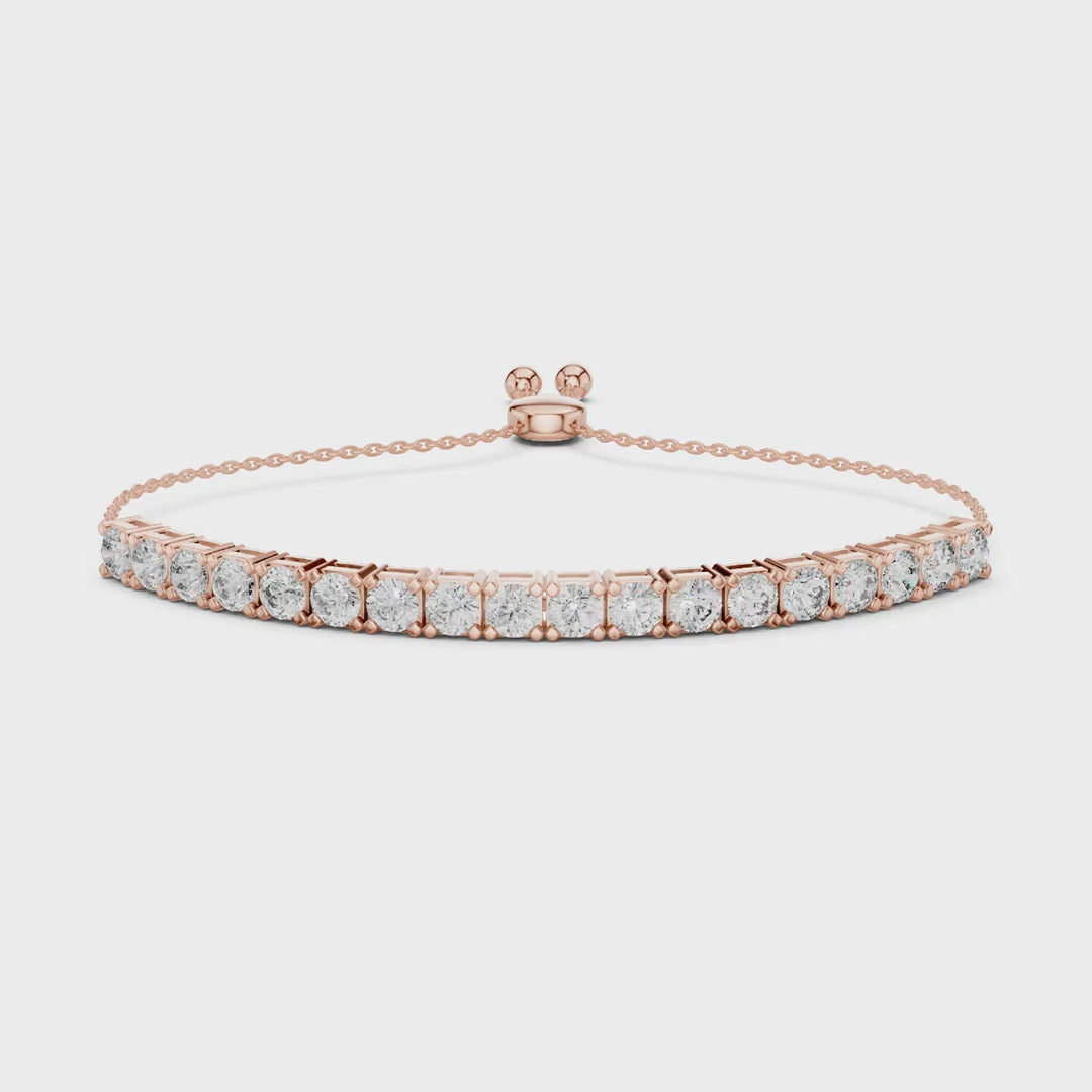 Diamond Bolo Bracelet