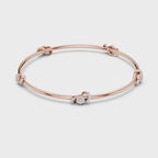 Twirl Lab Grown Diamond Bangle