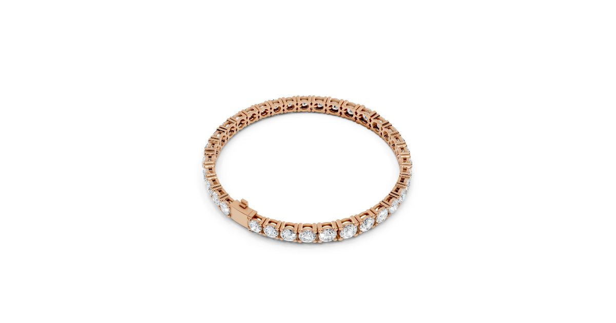 Round Diamond Tennis Bracelet
