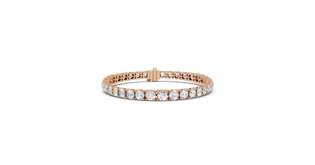 Round Diamond Tennis Bracelet