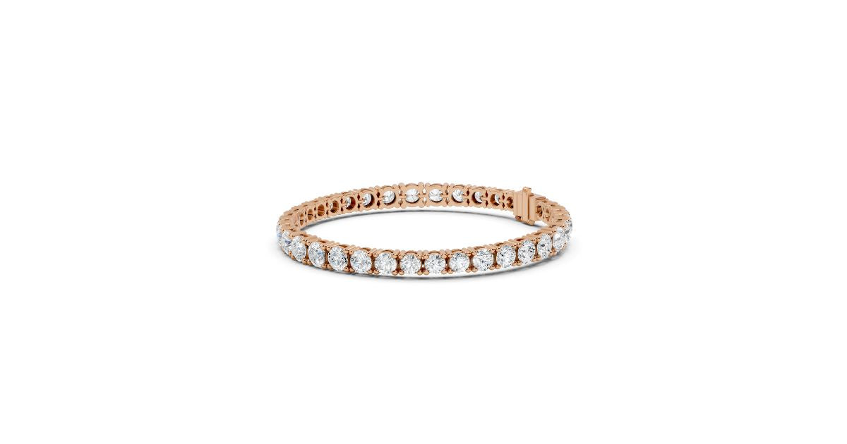 Round Diamond Tennis Bracelet