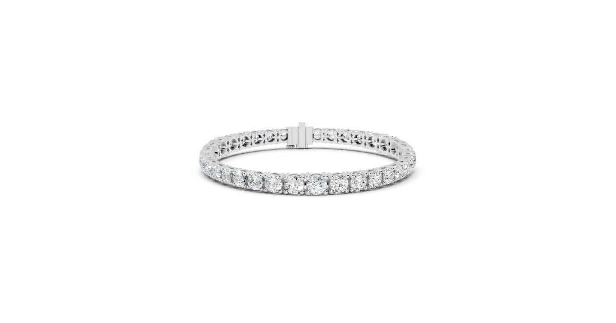 Round Diamond Tennis Bracelet