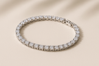 Tennis Bracelet - Curved Presentation