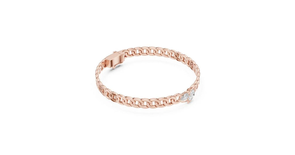 Cuban Link Diamond Bracelet