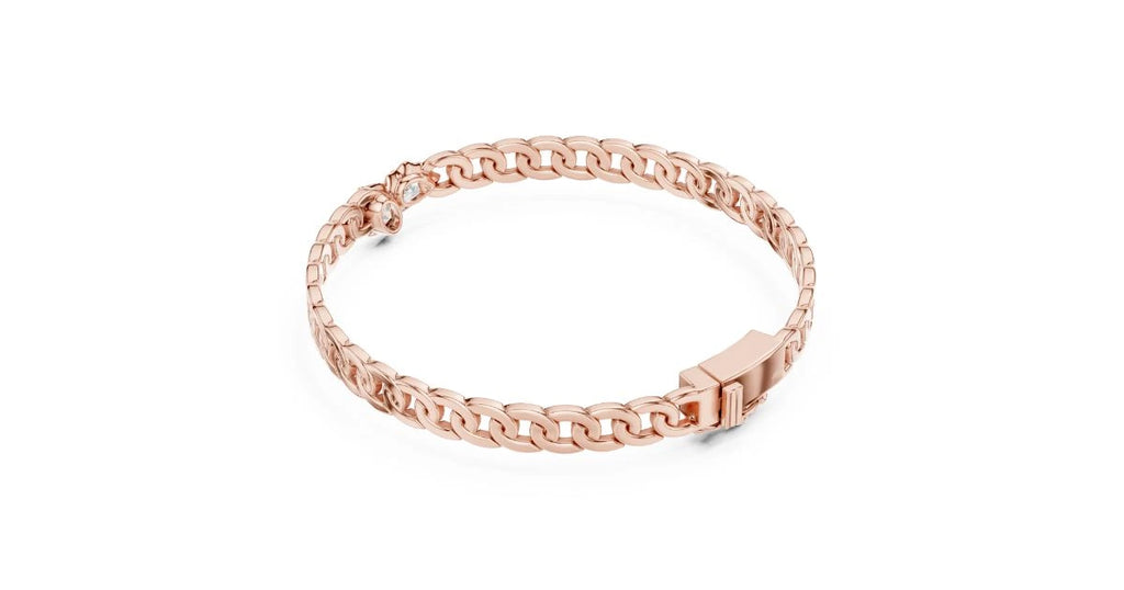 Cuban Link Diamond Bracelet