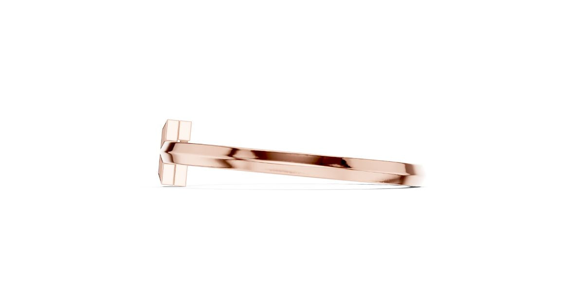 Luxury Cluster Diamond Bracelet in 14K Rose Gold