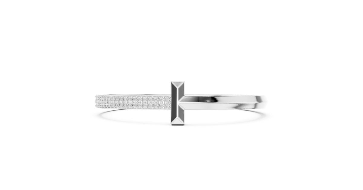 Luxury Cluster Diamond Bracelet in 14K Rose Gold